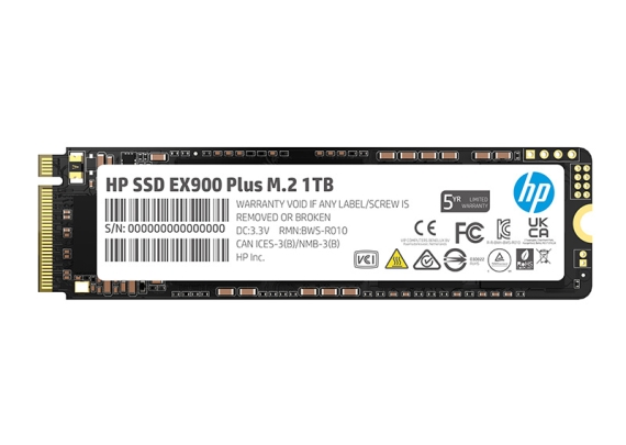 Up to 3300 MB/s read HP EX900 PLUS